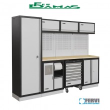 ARREDAMENTO MODULARE PER OFFICINA FERVI ART. A007E